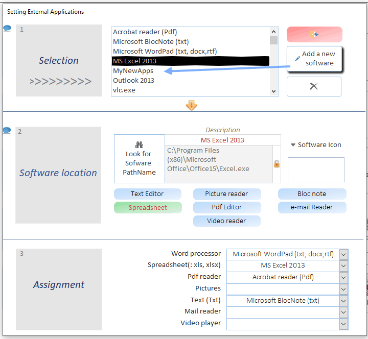 params Appli logiciel veterinaire