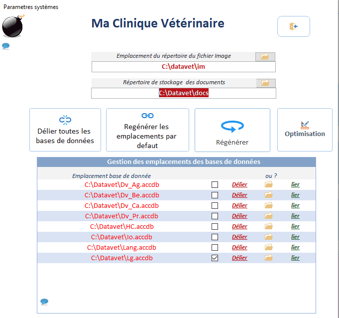 Logiciel veterinaire verifications